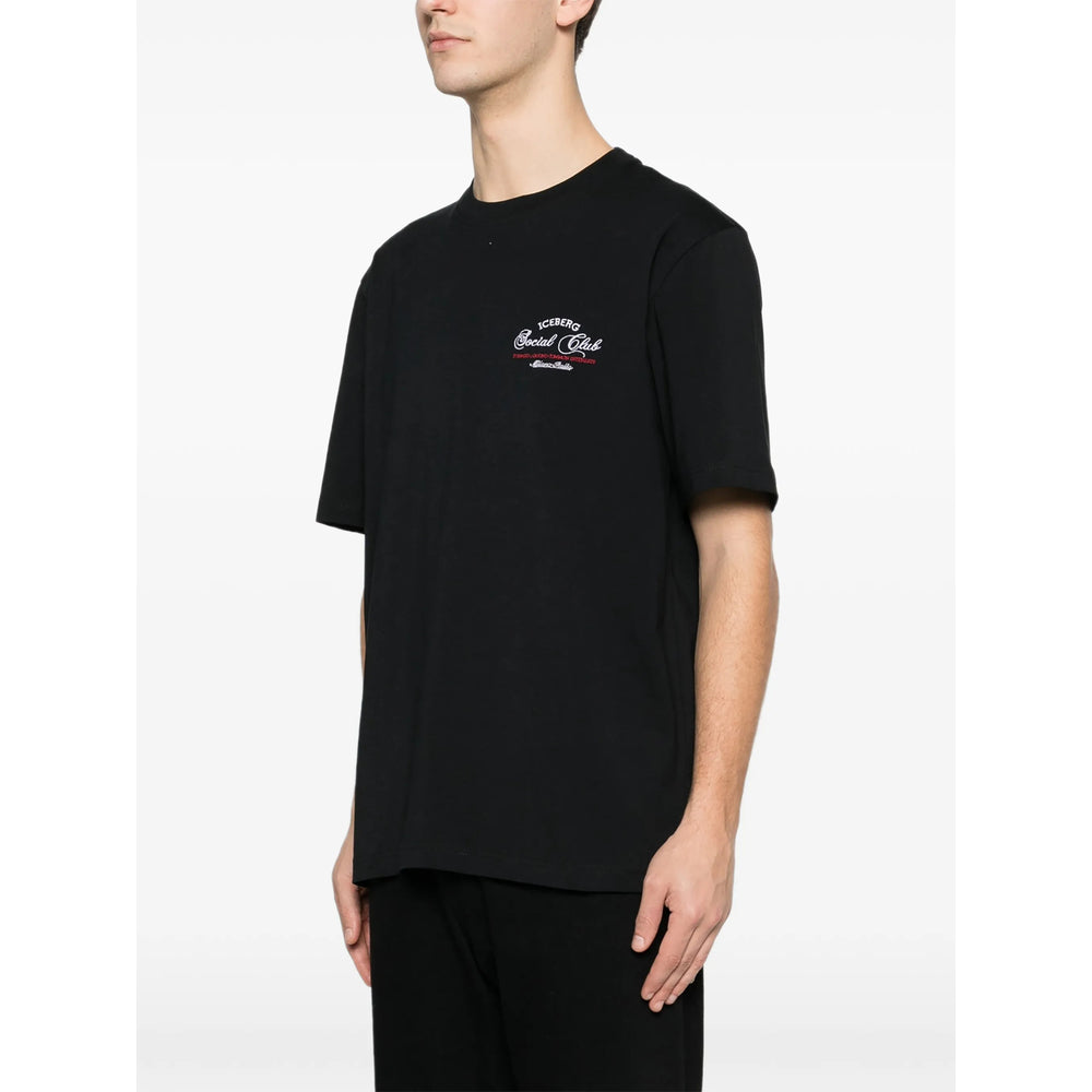 Iceberg T Shirts - Black | fb4831267cc1f4e07994fbf20b72627191e52bff