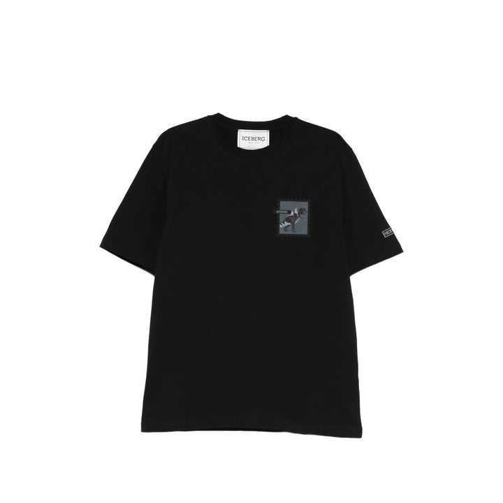 Iceberg T Shirts - Black | a84538b40ba83a931f443c0fc2fd0e2a1eaf5826