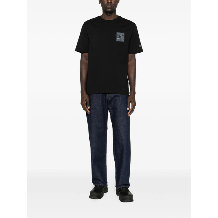 Iceberg T Shirts - Black | 7bbe1c8aa99e20629c4a09e186736af49a12dbc8