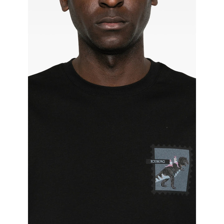 Iceberg T Shirts - Black | 89a91c703071feff3364d582814b15dc0e764bc4