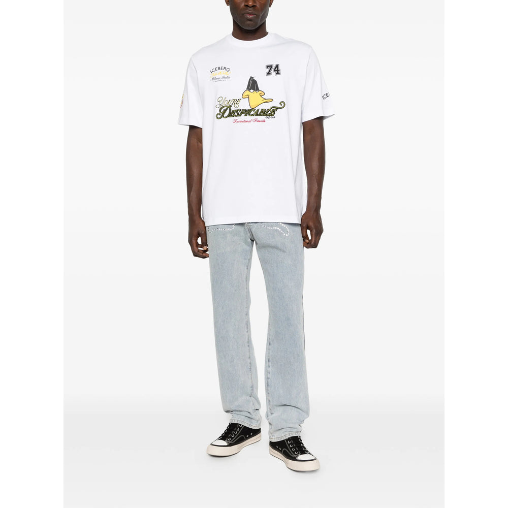 Iceberg T Shirts - White | 9c645b4f9d7618ae430d43d89d34e0ff132b292c