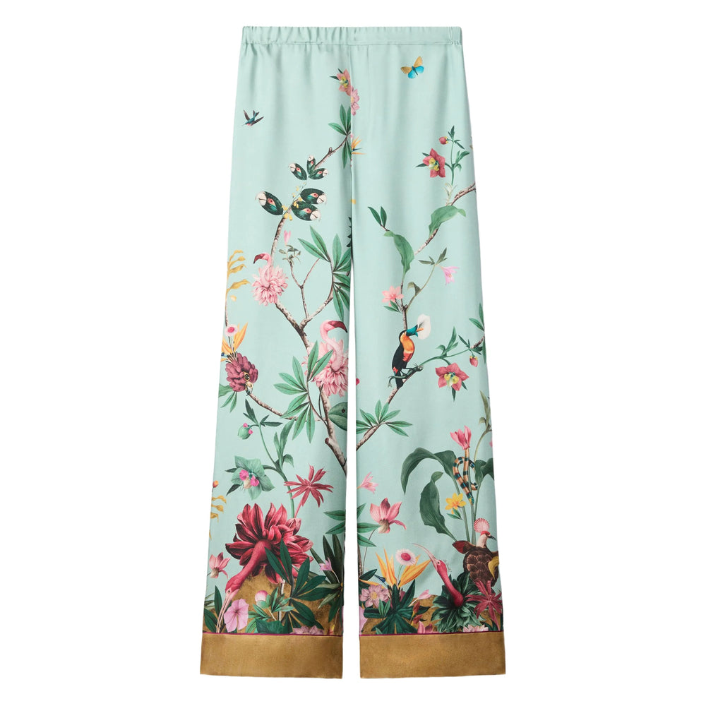 La Double J Pants - Blue, Brown | 57727d1a18afe3eaf1adcb27a168635555a1f803