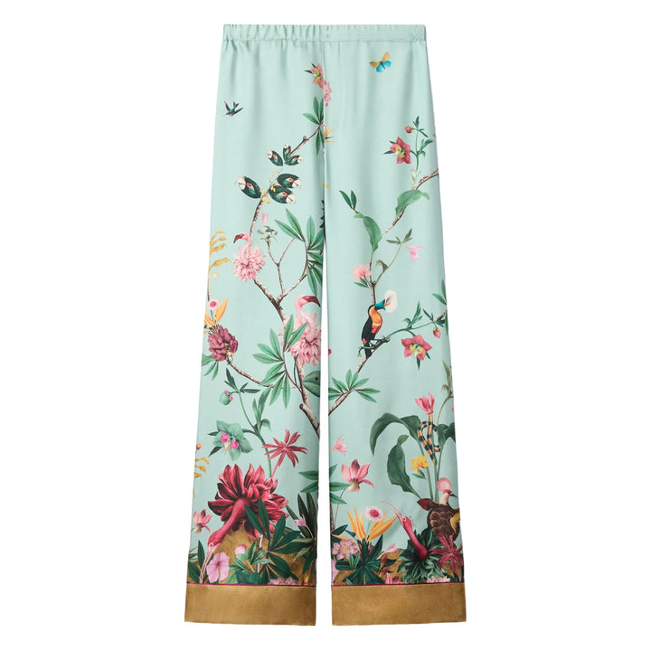 La Double J Pants - Blue, Brown | 57727d1a18afe3eaf1adcb27a168635555a1f803