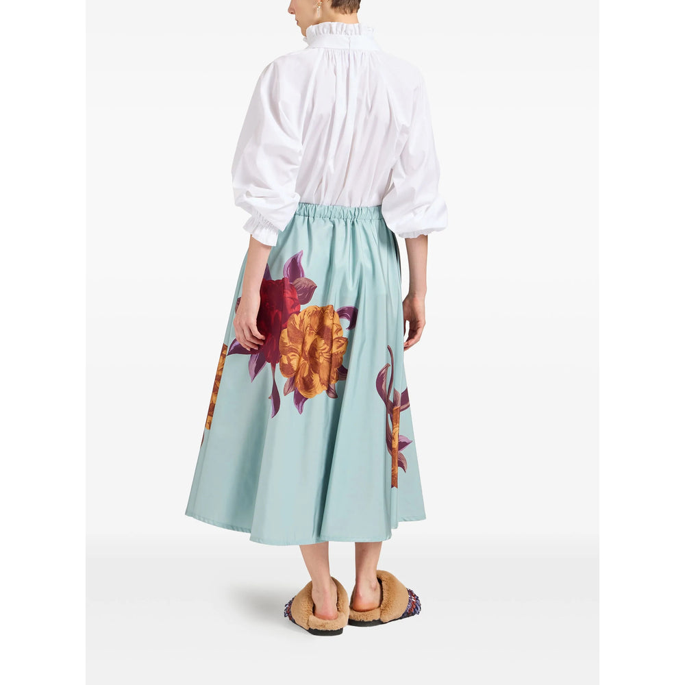 La Double J Skirts - Blue, Brown | b7a7fb4e2c6e78b926d6d1237ca3384ac8ba8b12