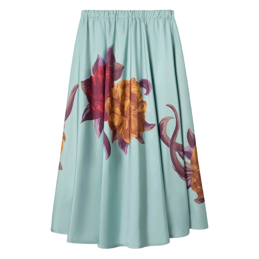La Double J Skirts - Blue, Brown | e3d733957fd76521d0f1881d519062c5a66317d8