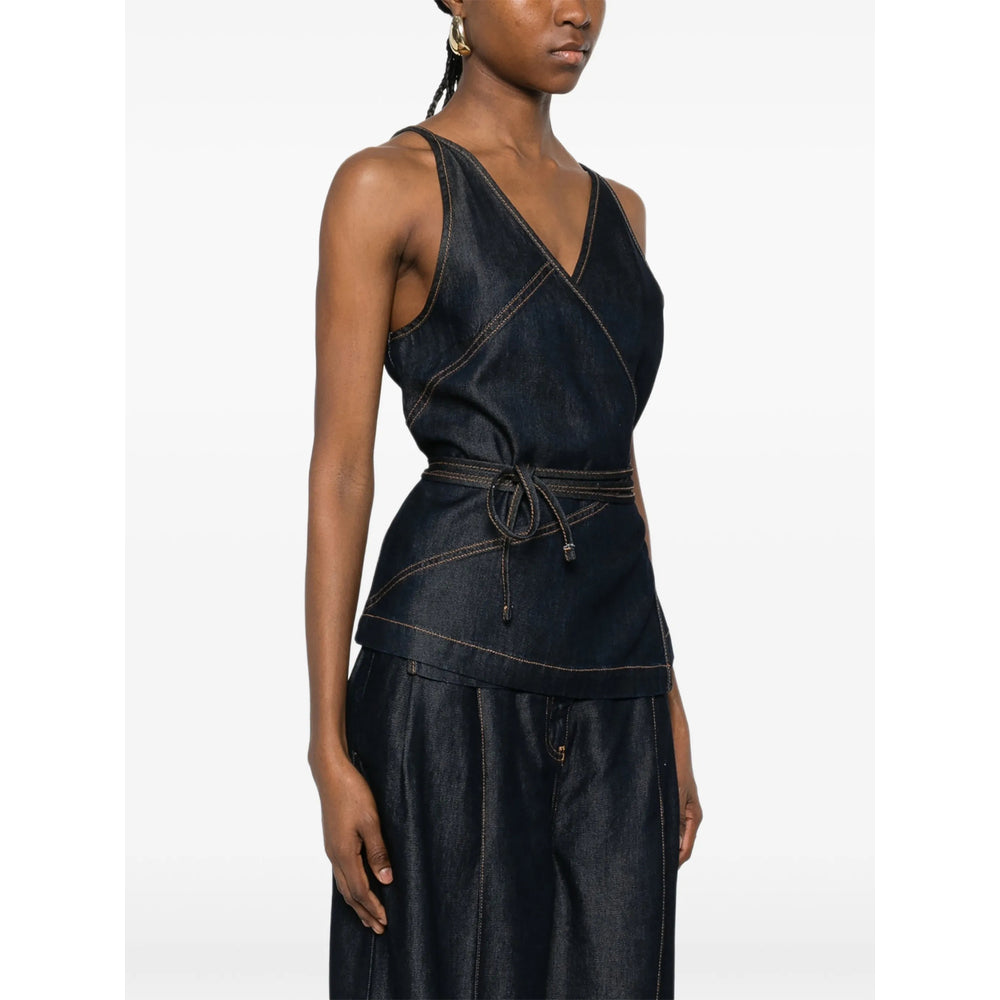 Iro Tops - Blue | 39ba6f68217f9a98a4e870776c40d976f1143bd0