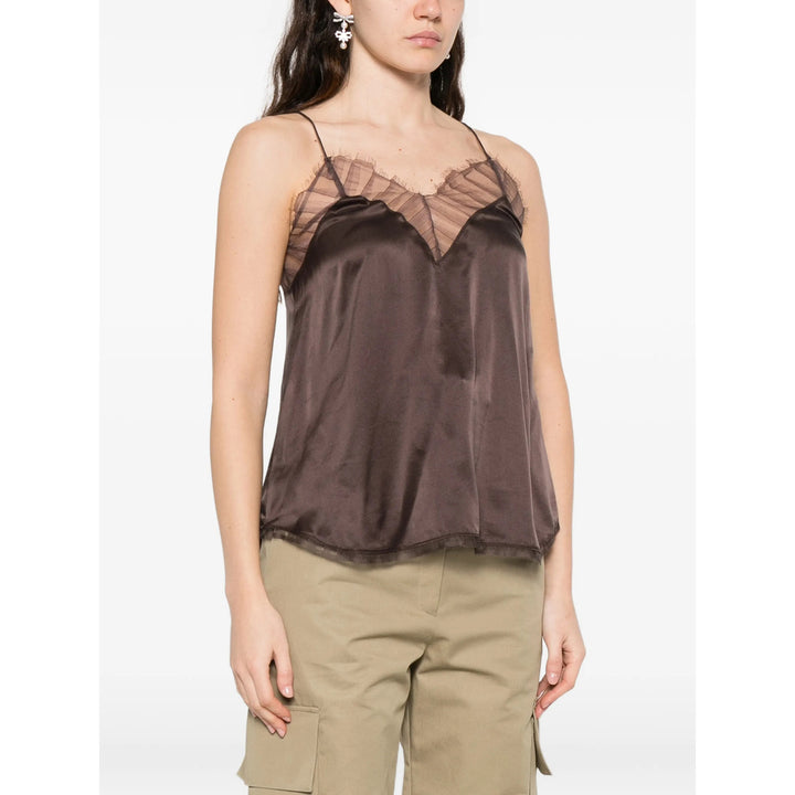 Iro Tops - Brown | 4a2efa4a566b79275d9aa5a0b248576121bcad8d