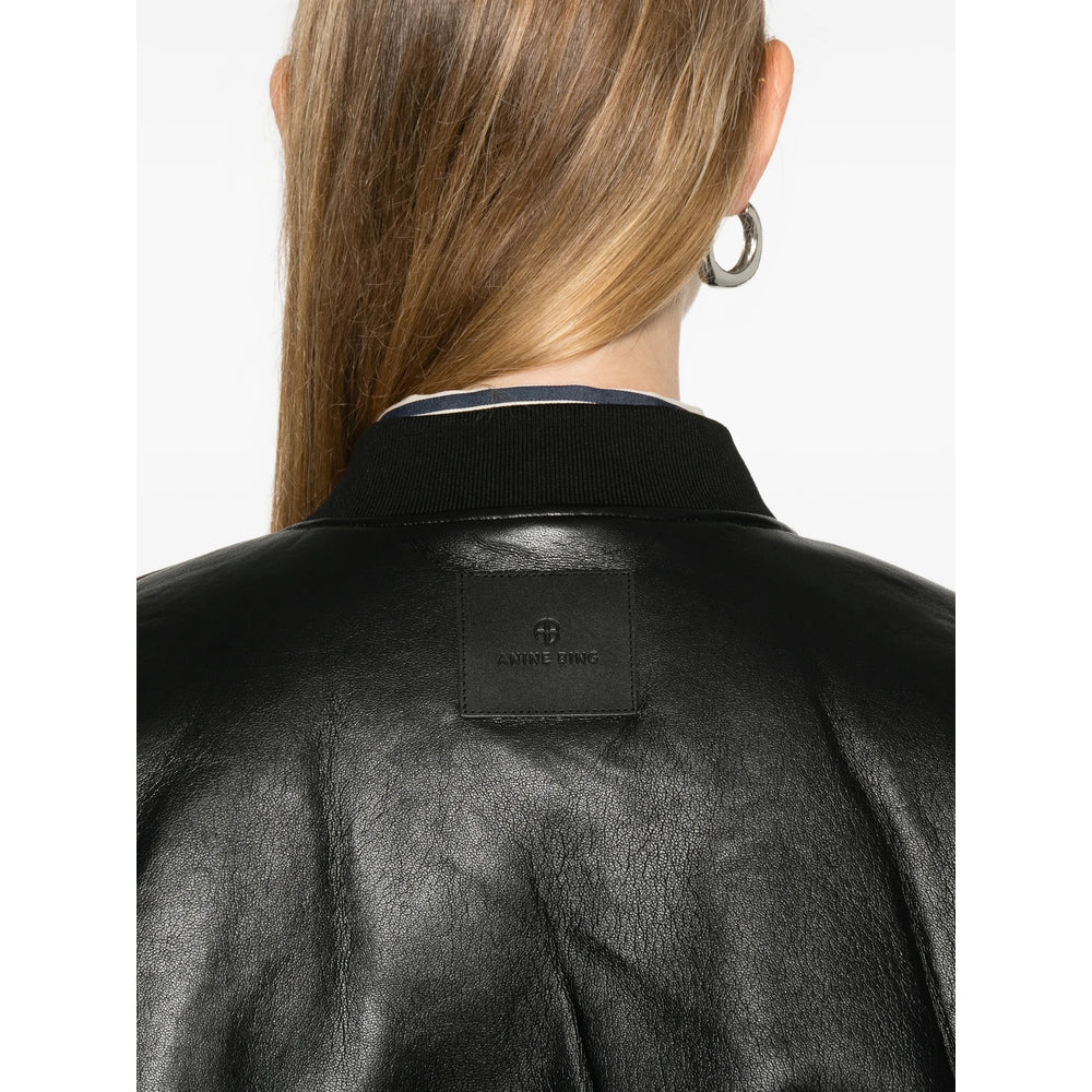 Anine Bing Leather Outerwears - Black | 3d6f2bfd3da0defd73a2db9f48c1acd64d29484c