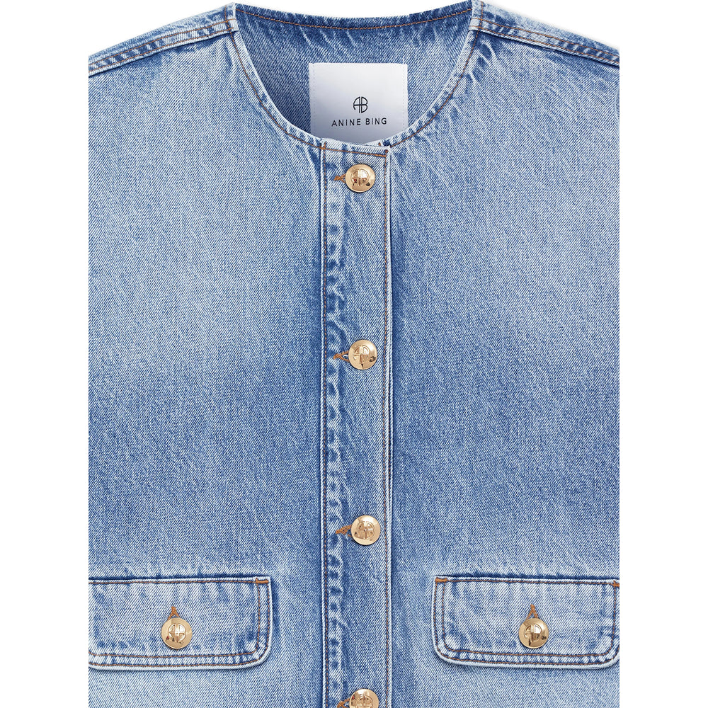 Anine Bing Outerwears - Blue | 65d651417b3d4a9922e3ceb8dd396a27cdb1a9b6