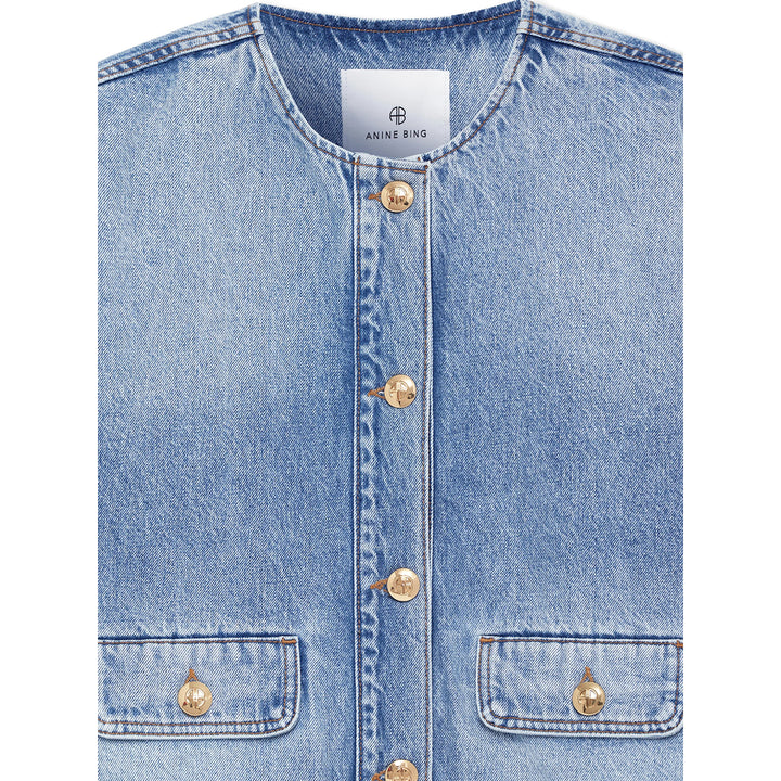 Anine Bing Outerwears - Blue | 65d651417b3d4a9922e3ceb8dd396a27cdb1a9b6