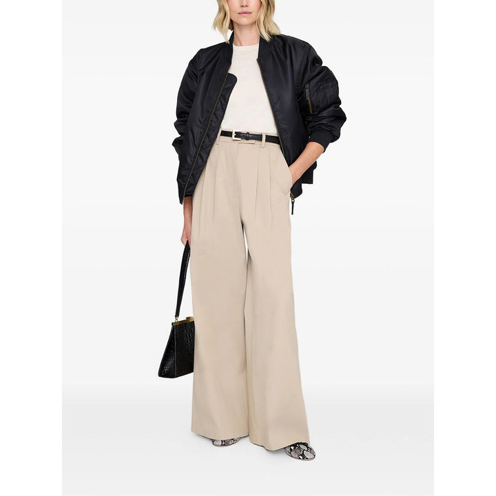 Anine Bing Pants - Neutral | 6e0ae99af343e98e8183b4abe8ce8fe4291172d9