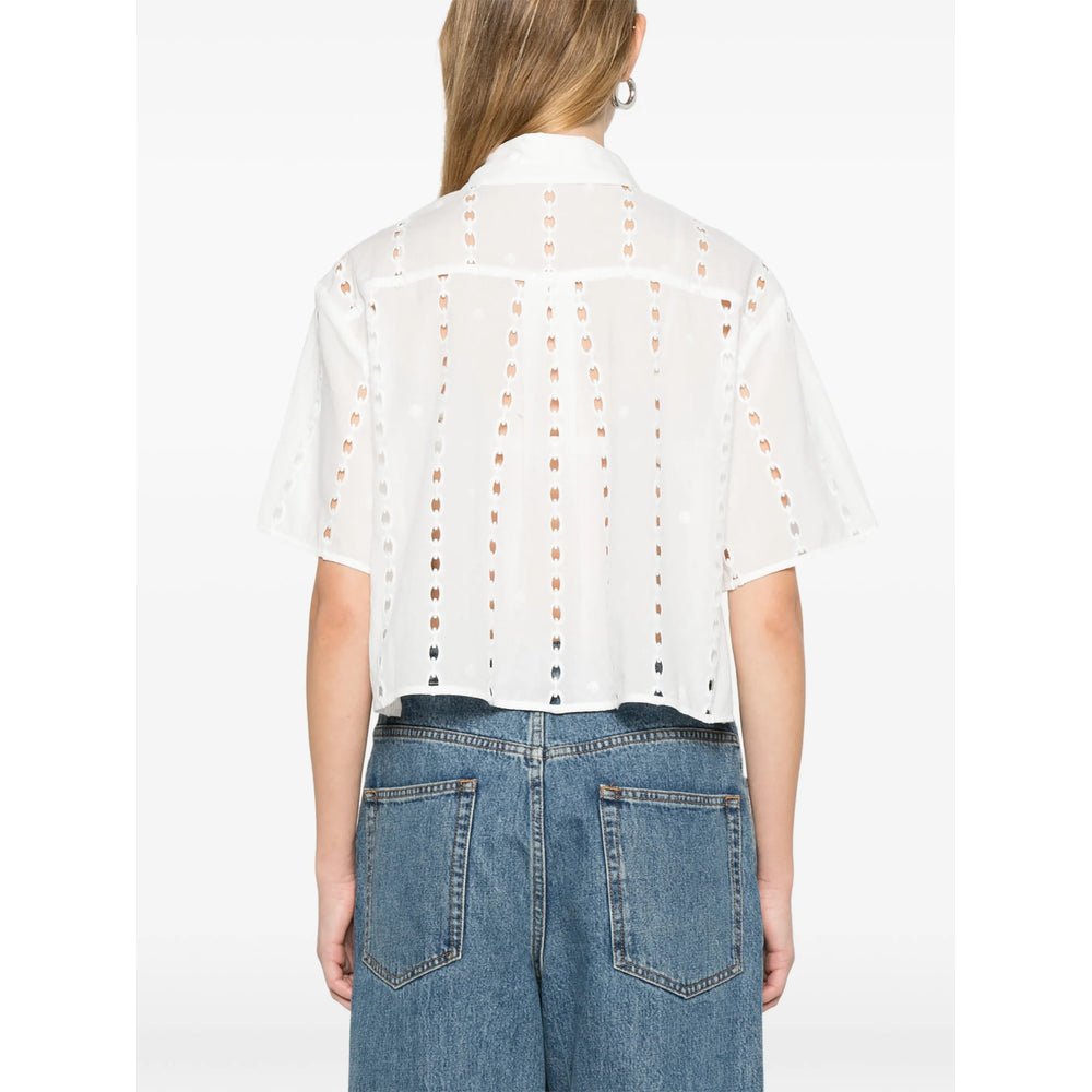 Anine Bing Shirts - White | dd4b3319ed29d44de607e0961a44ec31e3fa6229