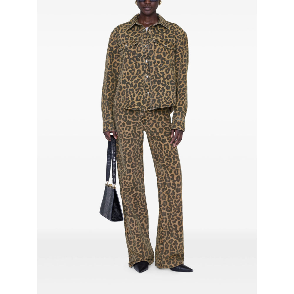 Anine Bing Shirts - Brown, Black | d6bdb8b993771a575eef262e1aeb776c0e8cc379