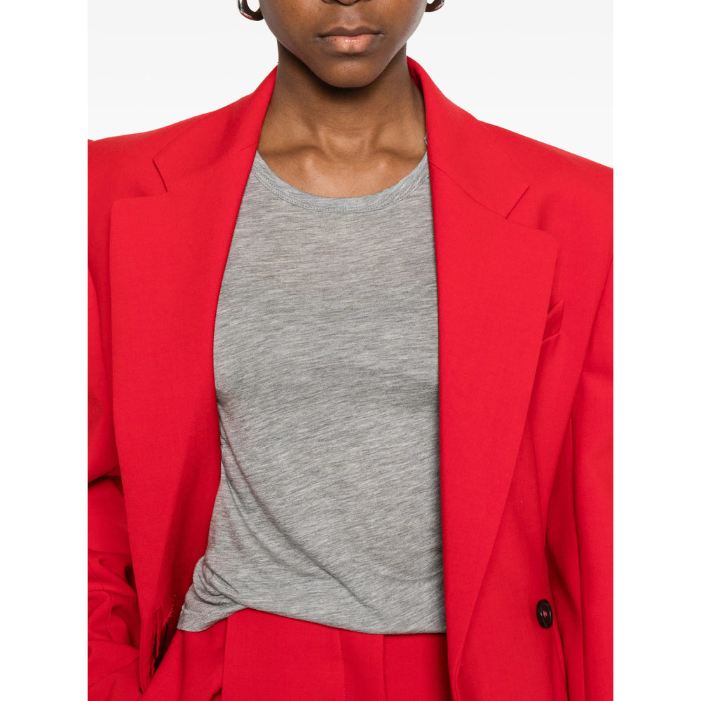 Anine Bing T Shirts - Gray | e81a24bd14a4c16b72b701549b3a080141ab6bfa