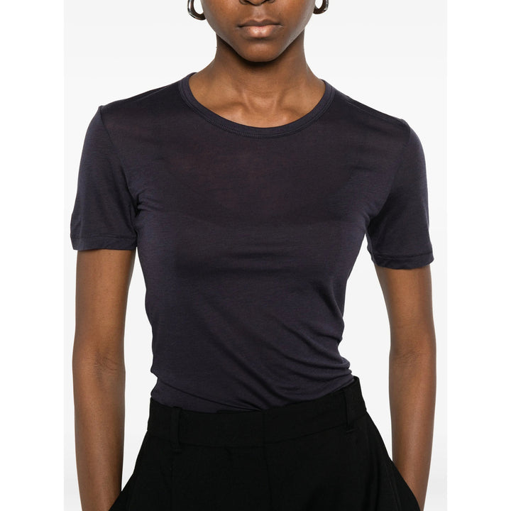 Anine Bing T Shirts - Blue | 4042f4952949f901900cc59847cfca6069d89e95