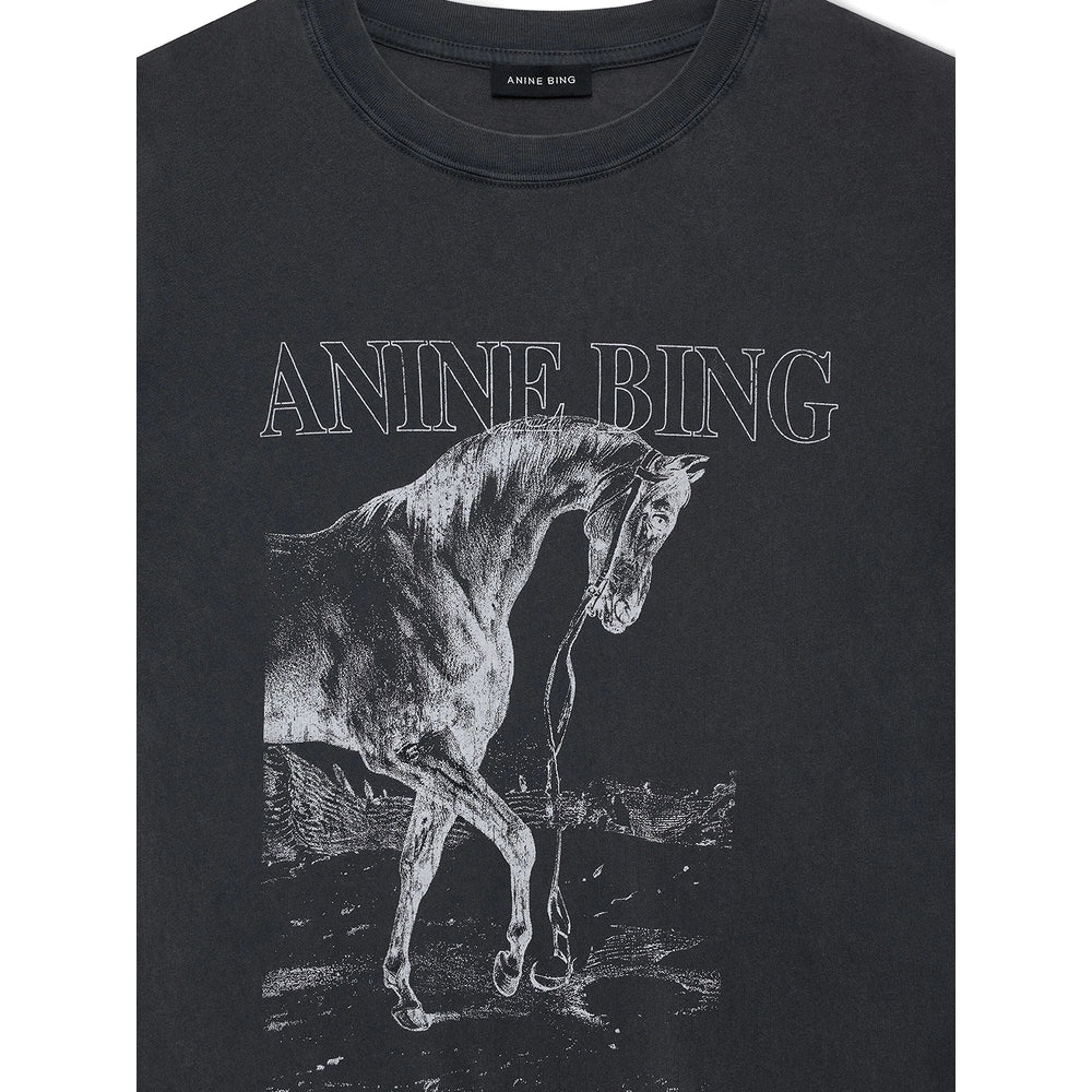 Anine Bing T Shirts - Black | 893aa9088e657f35076efa2fa4ad3cf3d3567546