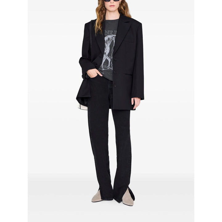 Anine Bing T Shirts - Black | 9866031d59c3bb2aebf6c5e40deead915300e6cc