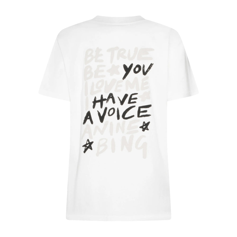 Anine Bing T Shirts - White | a2ad65cc3e0c318fee4bbb879fde17d21f453534