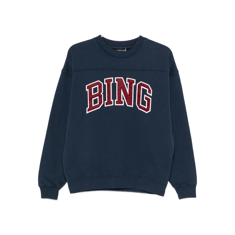Anine Bing Sweatshirts - Blue, Red | 703ba5a0b31abc0bfc18014d26d799d94af9c6fd