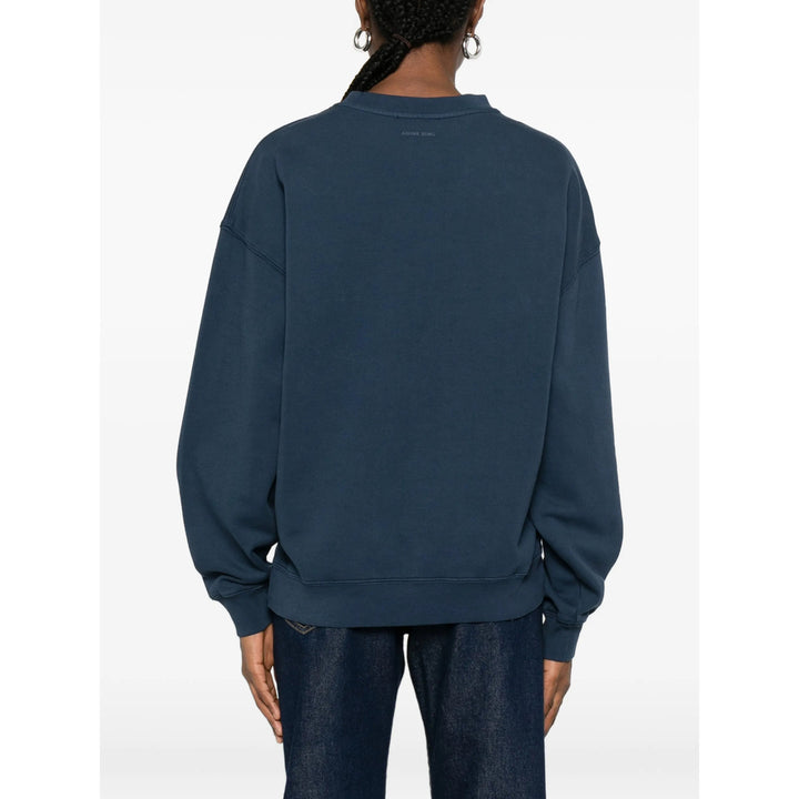 Anine Bing Sweatshirts - Blue, Red | fb613e405d1144e1ba597e8b6d9706fe39da8334