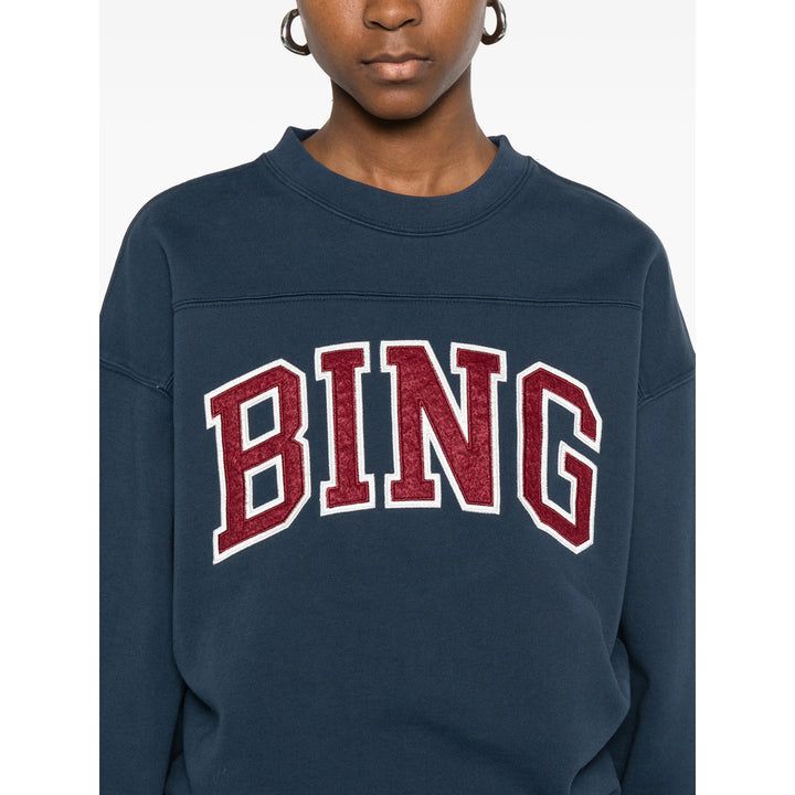 Anine Bing Sweatshirts - Blue, Red | e479d9b6494911e4c3f358ec796fc6dd86ae720f