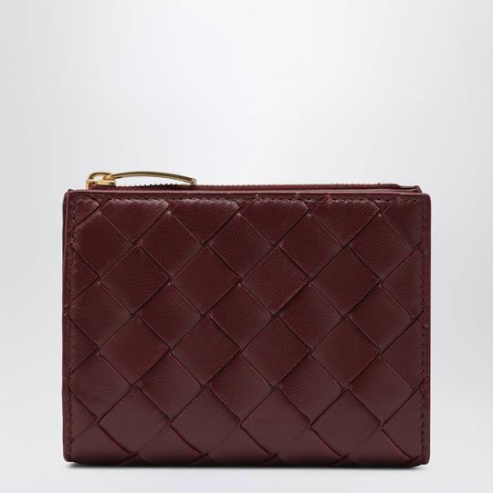 Small Barolo Intrecciato Bi-Fold Wallet