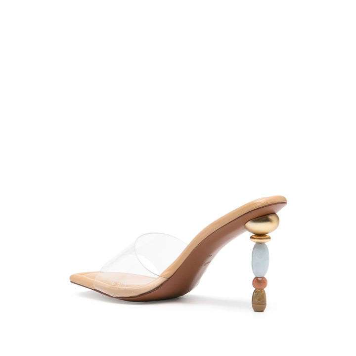 Cult Gaia Shoes - White, Brown | aaad79f14ccdacfed339404111992eb21e690cd6