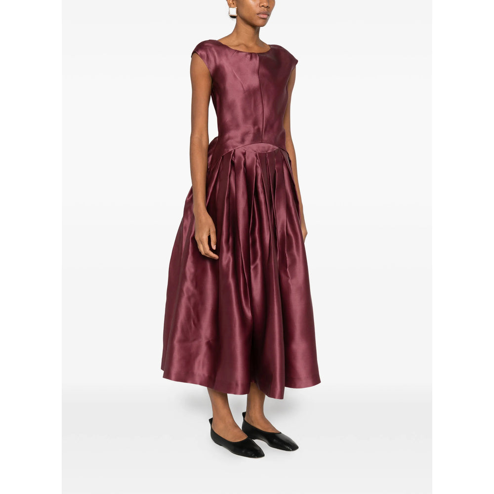 Mark Kenly Domino Tan Dresses - Purple | 55497c53d28a7d28cc6a49a5f96cf35f85fa5f22