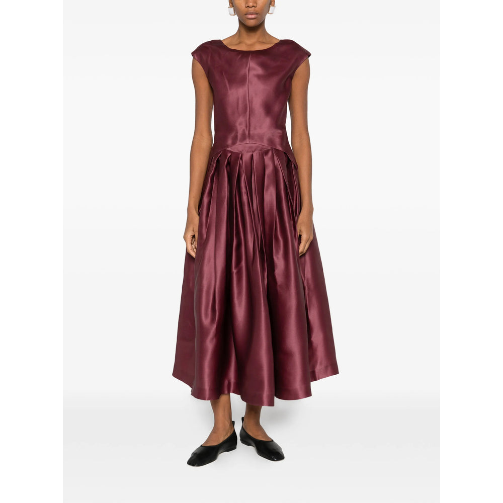 Mark Kenly Domino Tan Dresses - Purple | fb6aaa58e3c27c407a5599d657e0f49b38034d4c