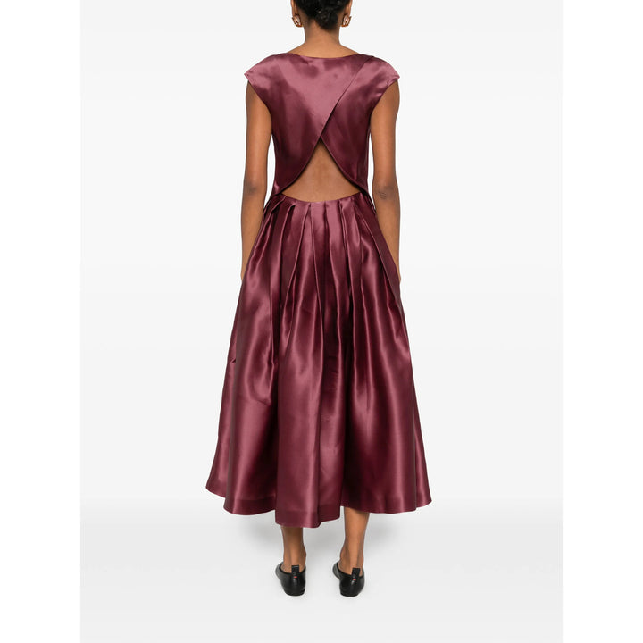 Mark Kenly Domino Tan Dresses - Purple | 6ded746ca8fbb9beaf00a76a4770bc520c765ef8