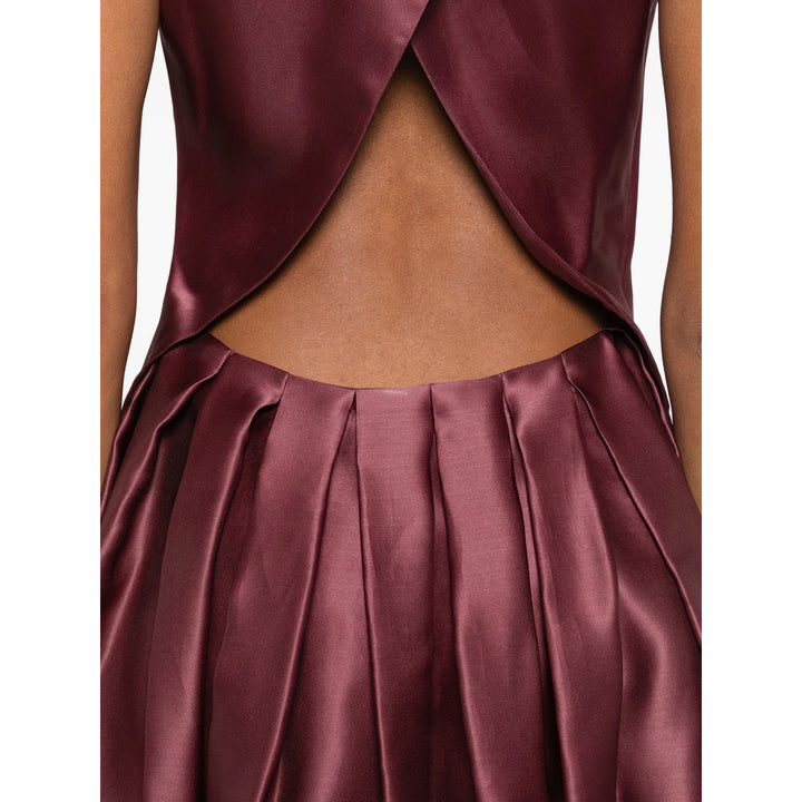 Mark Kenly Domino Tan Dresses - Purple | aef45a6e9d307c6808364b9623a71b3f5b60bcaa