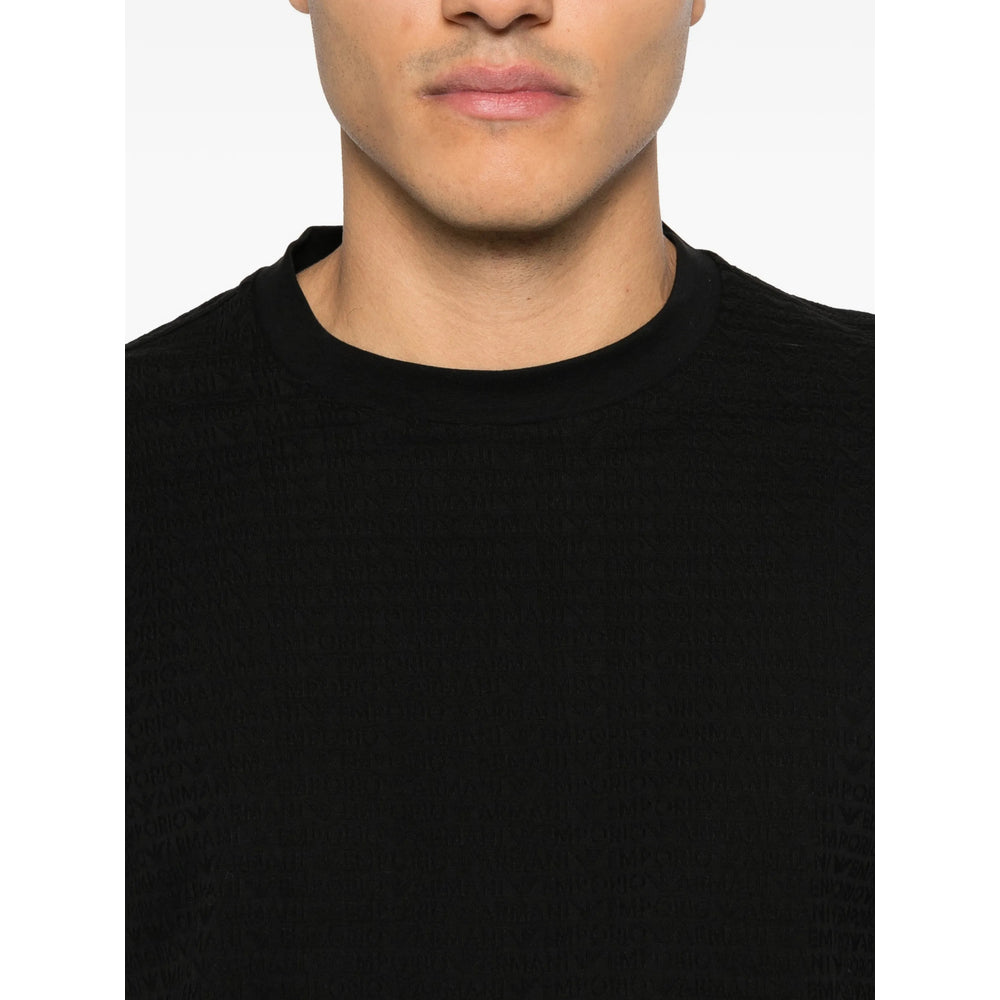 Emporio Armani T Shirts - Black | 0b4d10888c4904be4ac39be1e714eb5667fbd556