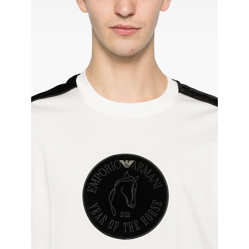 Emporio Armani T Shirts - White, Black | 3c92ff9ae669e224992e207e457c14a541440d92