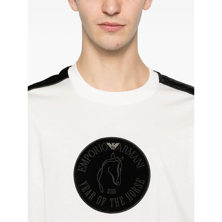 Emporio Armani T Shirts - White, Black | 3c92ff9ae669e224992e207e457c14a541440d92