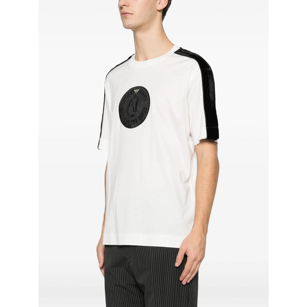 Emporio Armani T Shirts - White, Black | fc4088d10d69136c482b572804cdbf1f8e2161e5