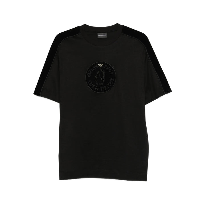 Emporio Armani T Shirts - Black | 1845eb0955a158f5f6ca1cec41eb350cb0c98f80