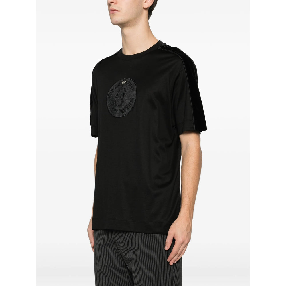 Emporio Armani T Shirts - Black | 7d4e9e1b1fba3e77051882139eaf8c6c74da4365