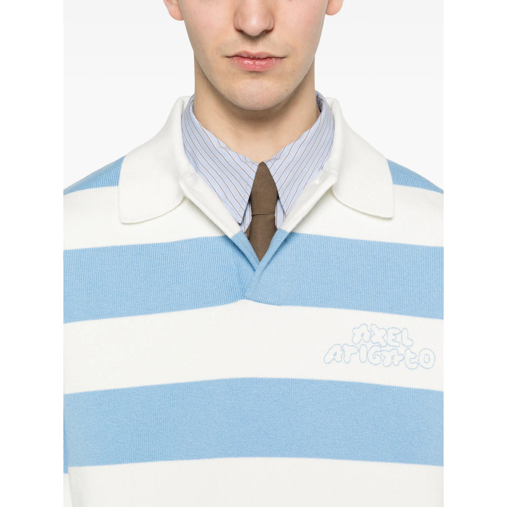 Axel Arigato Sweaters - Blue, White | 42912b8bb1c8d2d50594cb6c4e2c266576895b58