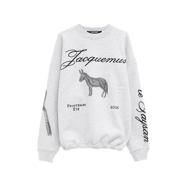 Jacquemus Sweatshirts - Gray | 25632a1b390f64e992162db6e40db6f7295f9f35