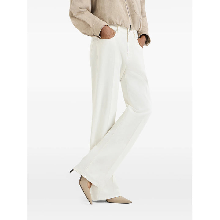 Brunello Cucinelli Pants - White | 6a1df885d19afcab2d2c8381cead4cbd48fa56c0