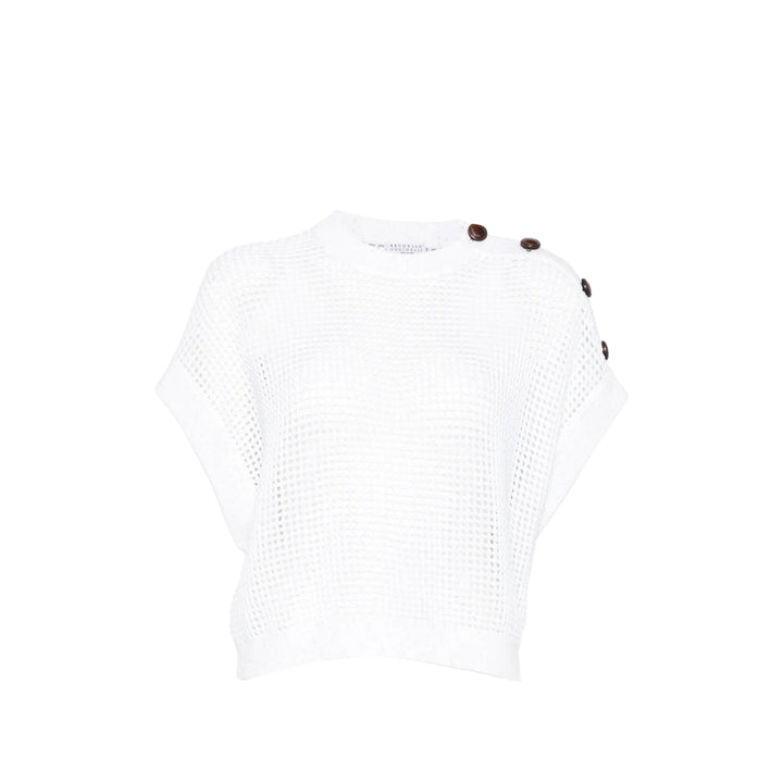 Brunello Cucinelli Sweaters - White | 9609d73132caf00733ab004ea12f407b5bfe751c