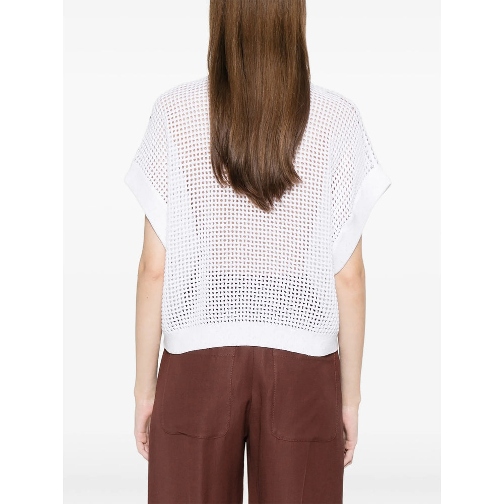 Brunello Cucinelli Sweaters - White | 7f3f06d47ac6a99bf19ea2f27ace0ceb4ab75073