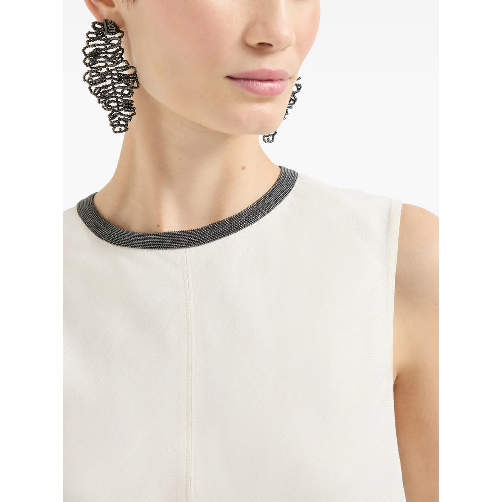 Brunello Cucinelli Dresses - Neutral | 892f562e058420c34c4ee72dd20be7e8ecf6bb53