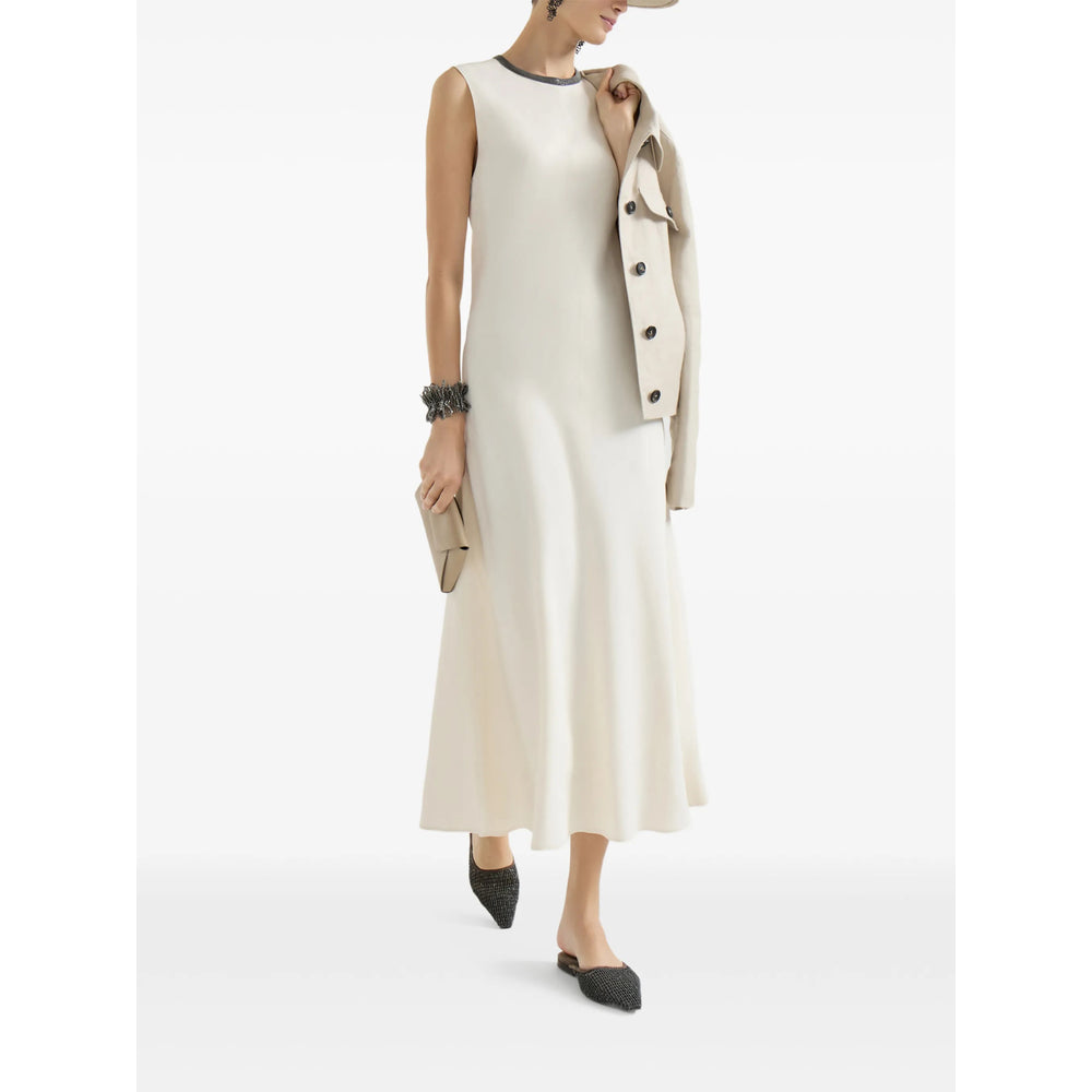 Brunello Cucinelli Dresses - Neutral | 4aff0f54ff6d791a90eb9d6d2a0e8cb4ed5cd936