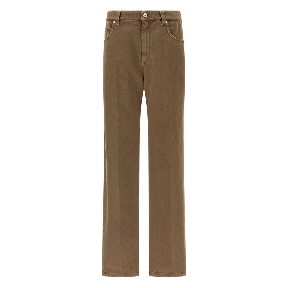 Brunello Cucinelli Pants - Brown | 46ba3a75748f4e9ce12fc2a4bab5ed6b9d4e1f6f