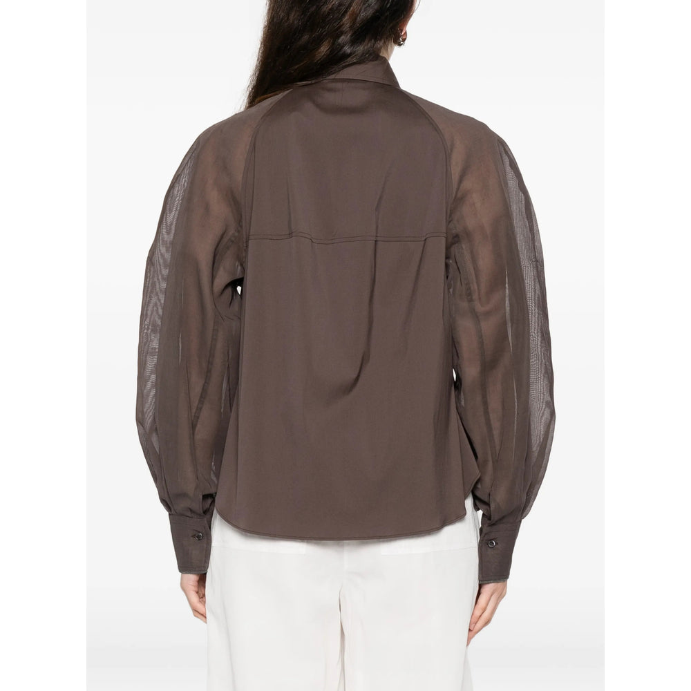 Brunello Cucinelli Shirts - Brown | 329de8f5b87ee2f09a71eebccc671ed2f76442ac