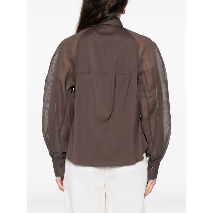 Brunello Cucinelli Shirts - Brown | 329de8f5b87ee2f09a71eebccc671ed2f76442ac