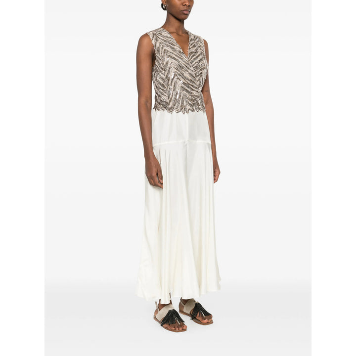 Brunello Cucinelli Tops - Neutral, Black | 7d7a99b9b89bc2480ba3275192ca2af4af8c6c3a