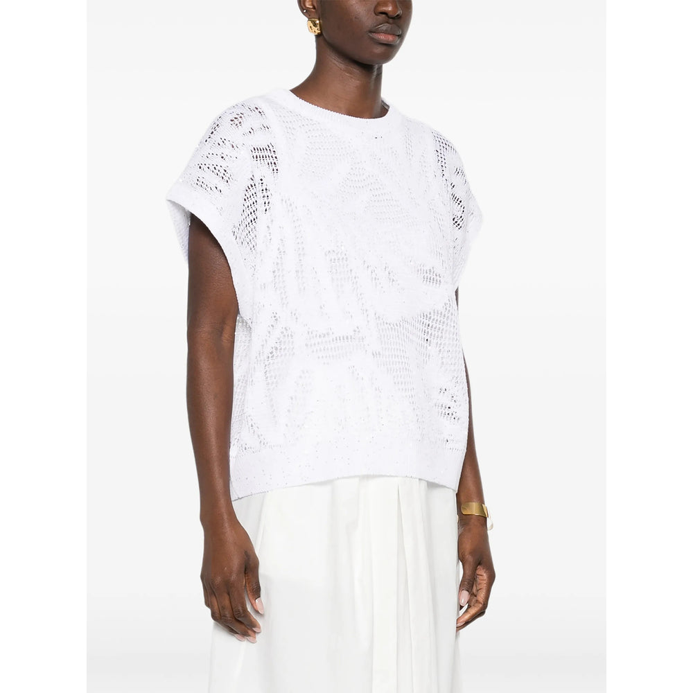 Brunello Cucinelli Sweaters - White | 5ec3fc13858b02177af4c5f76d1d6682a0196918