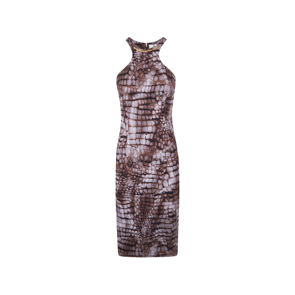 Elisabetta Franchi Dresses - Brown, Neutral | f11ed0ed339433da3aa4f9d1ed5c5d40117128a5
